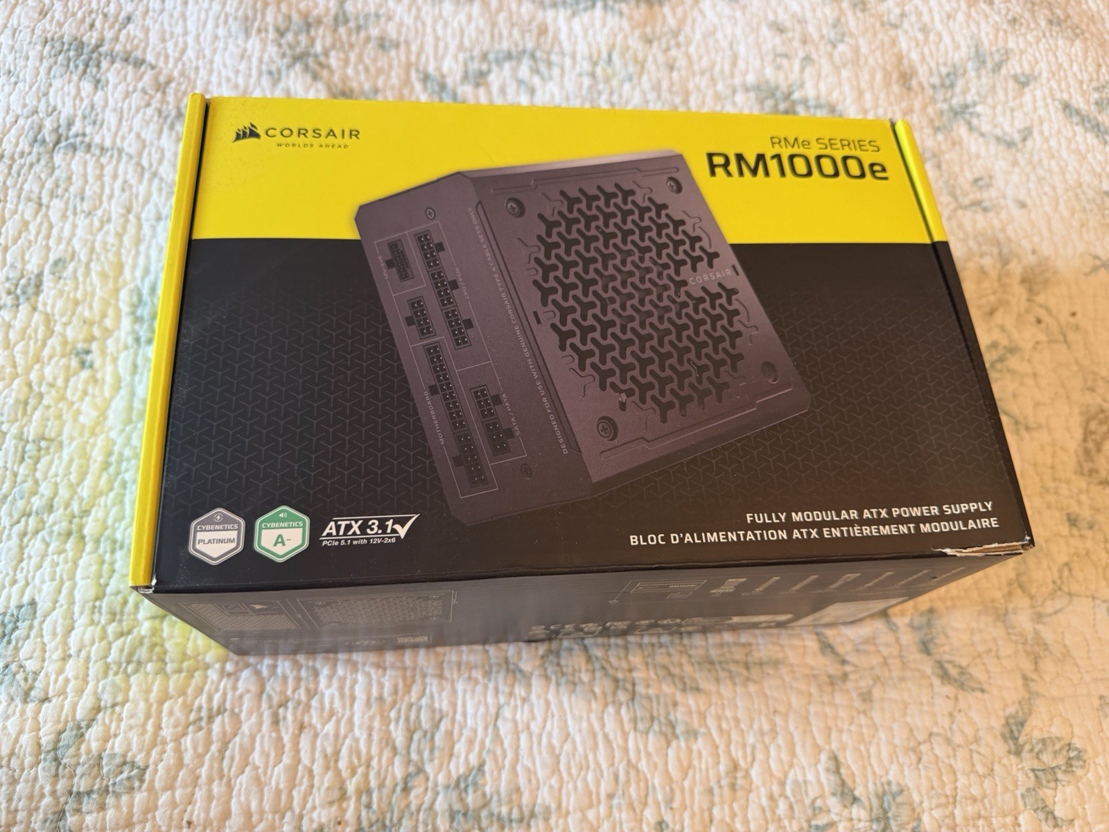 Corsair RM1000e 1000W 80 Plus Gold Fully Modular Low Noise ATX Certified