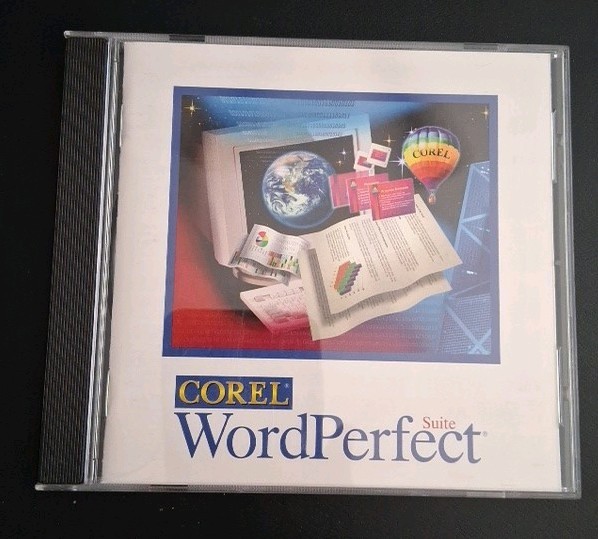 Corel WordPerfect Suite 6.1 In Case Good Condition