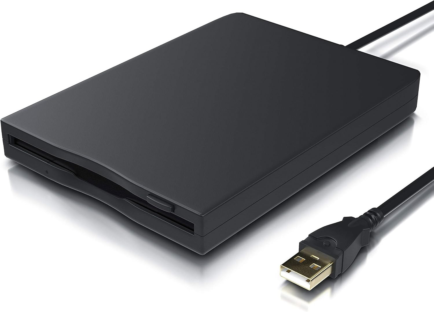 USB 3.5-Inch Floppy Disk Drive - External 1.44 MB FDD Reader