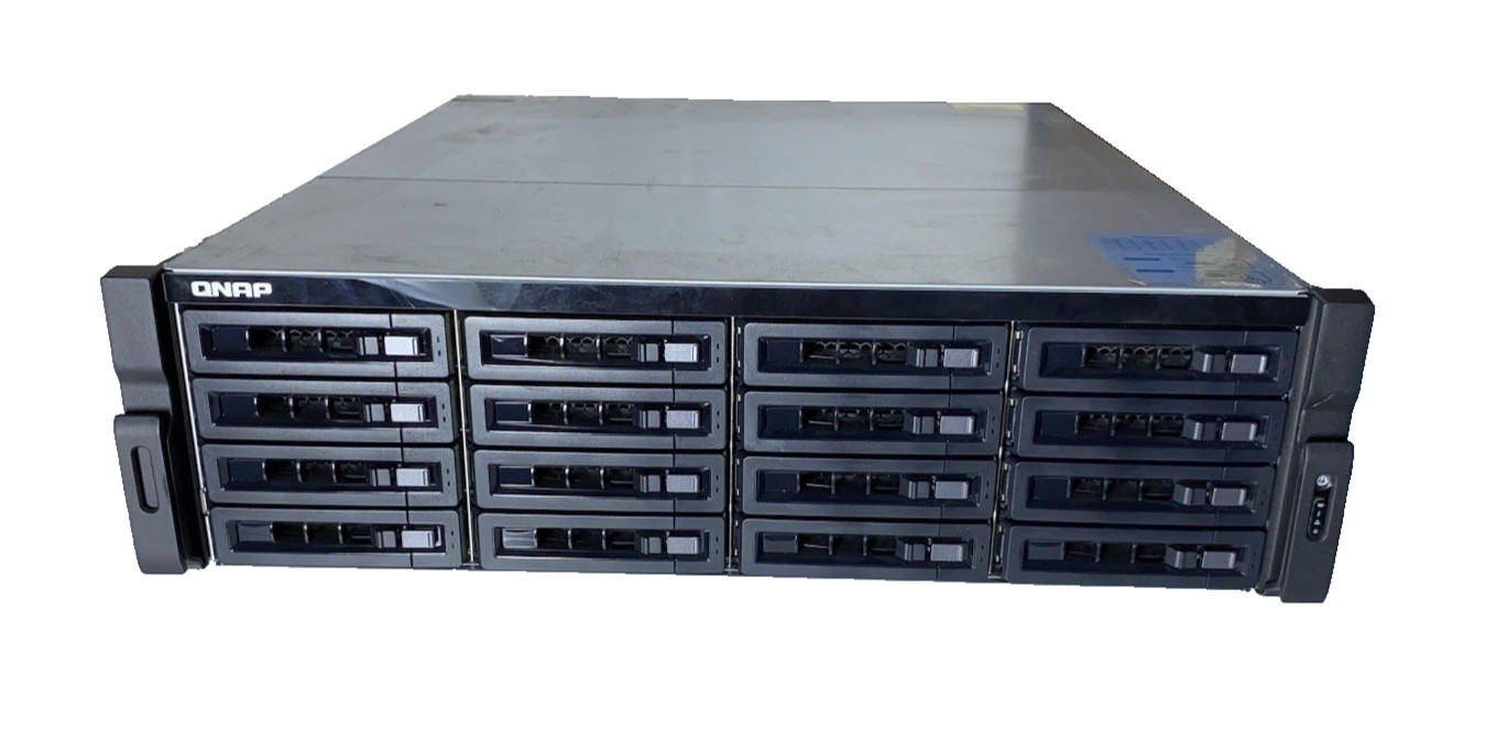 QNAP TS-EC1679U-RP | 12X 12TB HDD | 4X 8TB HDD Network Attached Storage