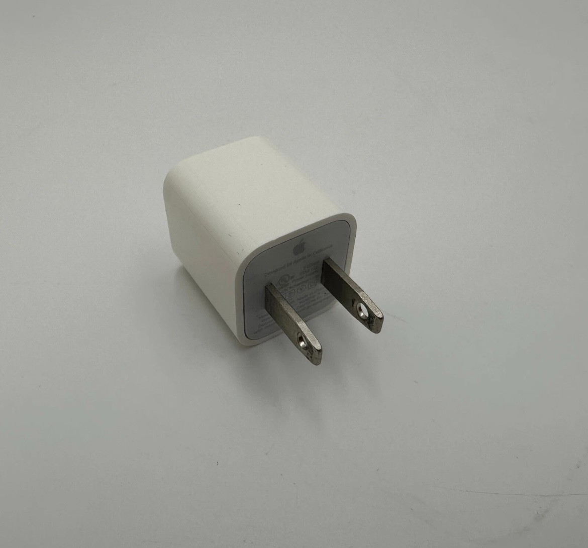 apple oem cube 5w charger 