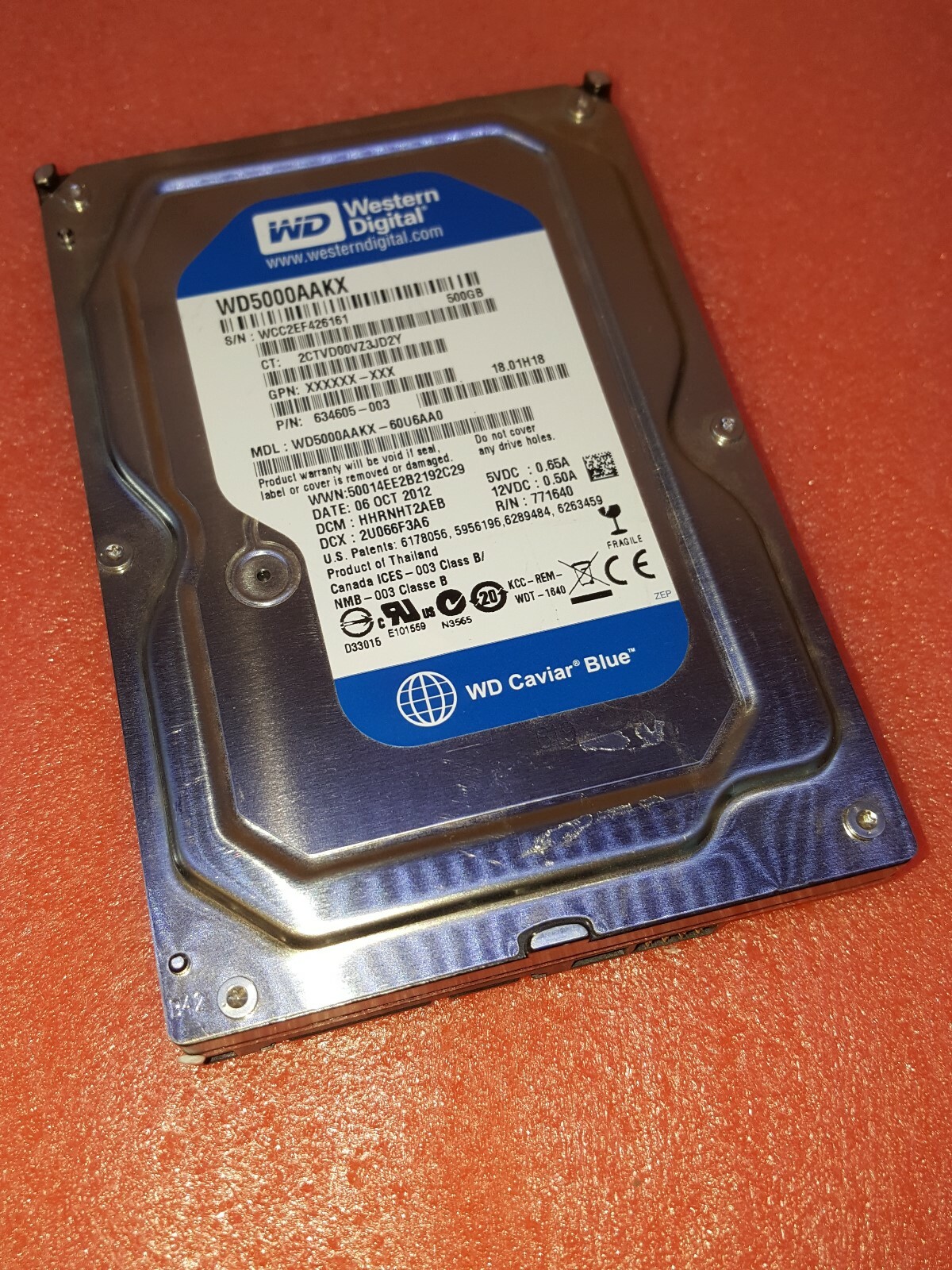 Fresh HP Pavilion p7-1215 - 500GB Hard Drive Windows 7 Home Premium 64 Installed