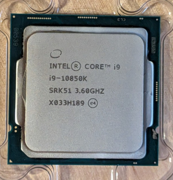 Intel Core i9-10850K 3.60GHz 10 Core SRK51 20 Thread LGA 1200