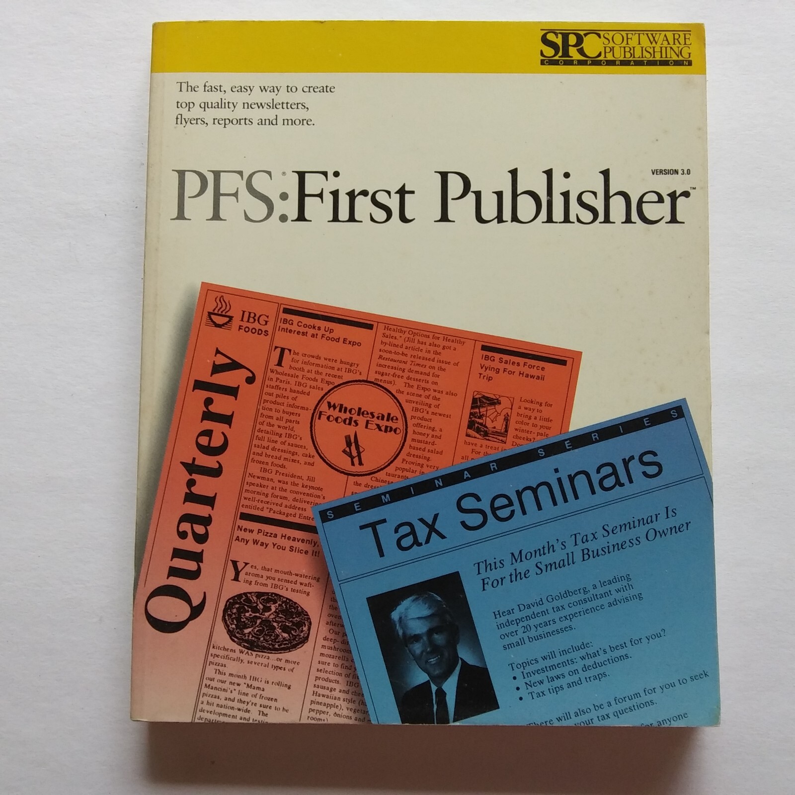 PFS: First Publisher Book Ver 3.0 Create Quality Newsletters, Flyers, Reports