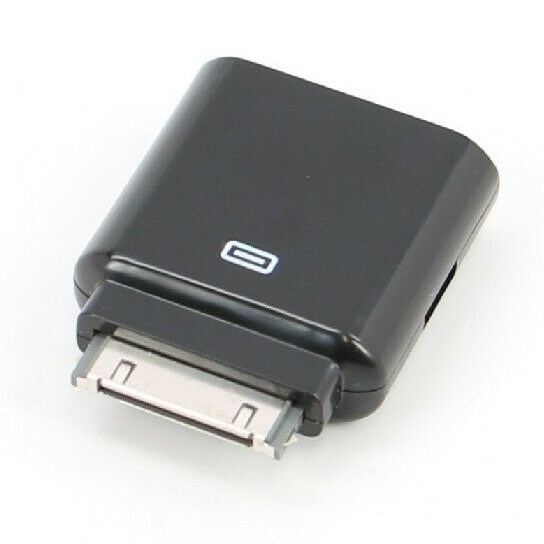 Xtenzi Charging Converter 30 PIN Pass Through Adapter for Ipod Iphone iPad touch