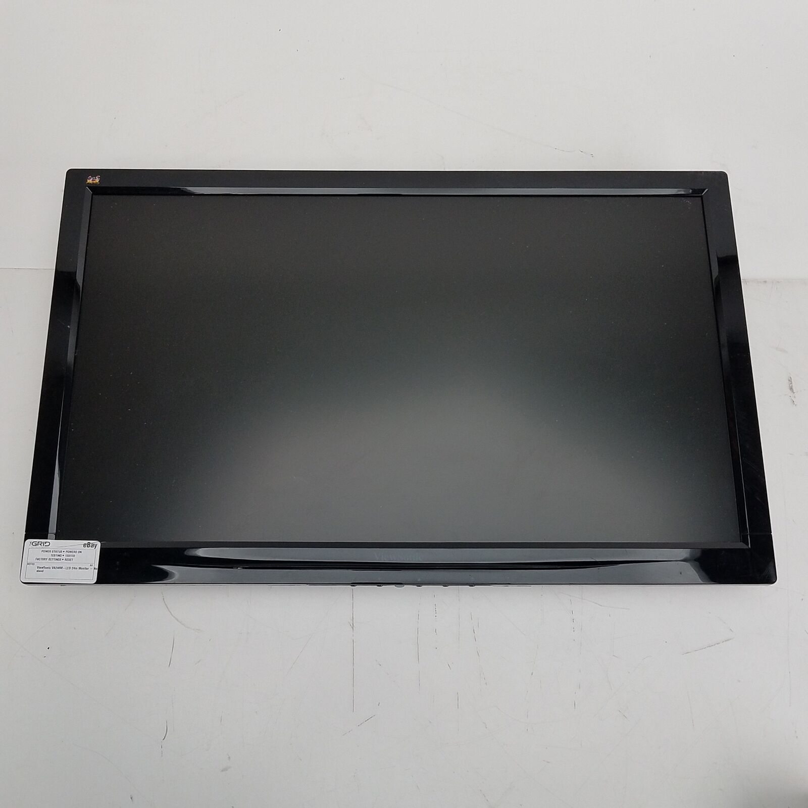 ViewSonic VA2446M-LED Black 24 in Widescreen Built In Speakers LCD Monitor
