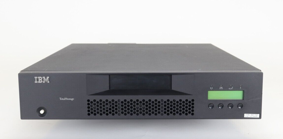 IBM 3581-F28 Total Storage Ultrium Tape 2U LTO2 Tape Autoloader Grade A 24R1853