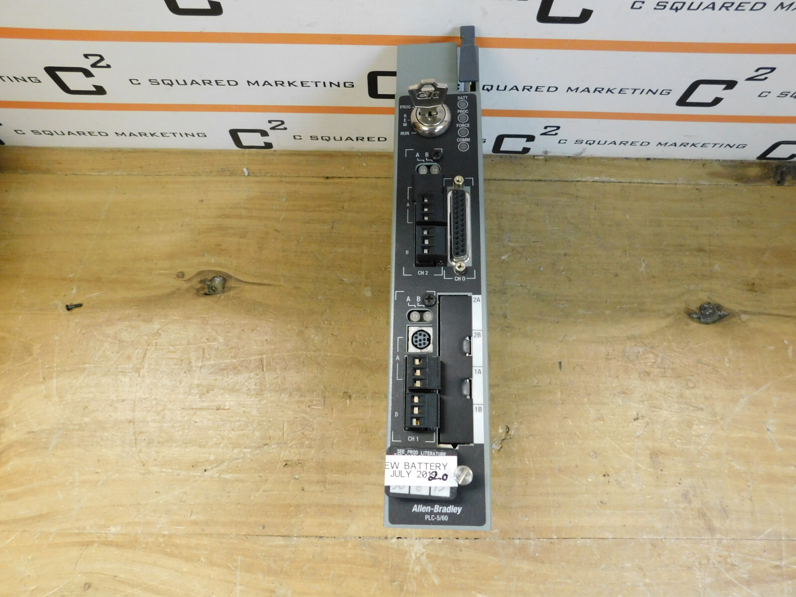 Allen Bradley 1785-L60B /E PLC -5/60 Processor with Key Used  CWP