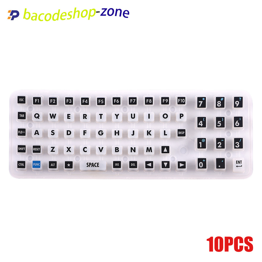 10Pcs (Half Size) New Keypad Replacement for Motorola Symbol VC5090