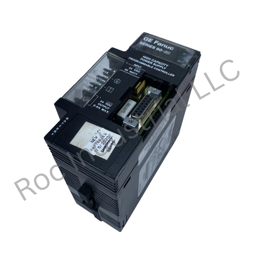 GE Fanuc IC693PWR331D Industrial Power Supply Module 30 Watts 24V DC 0.21 Amps