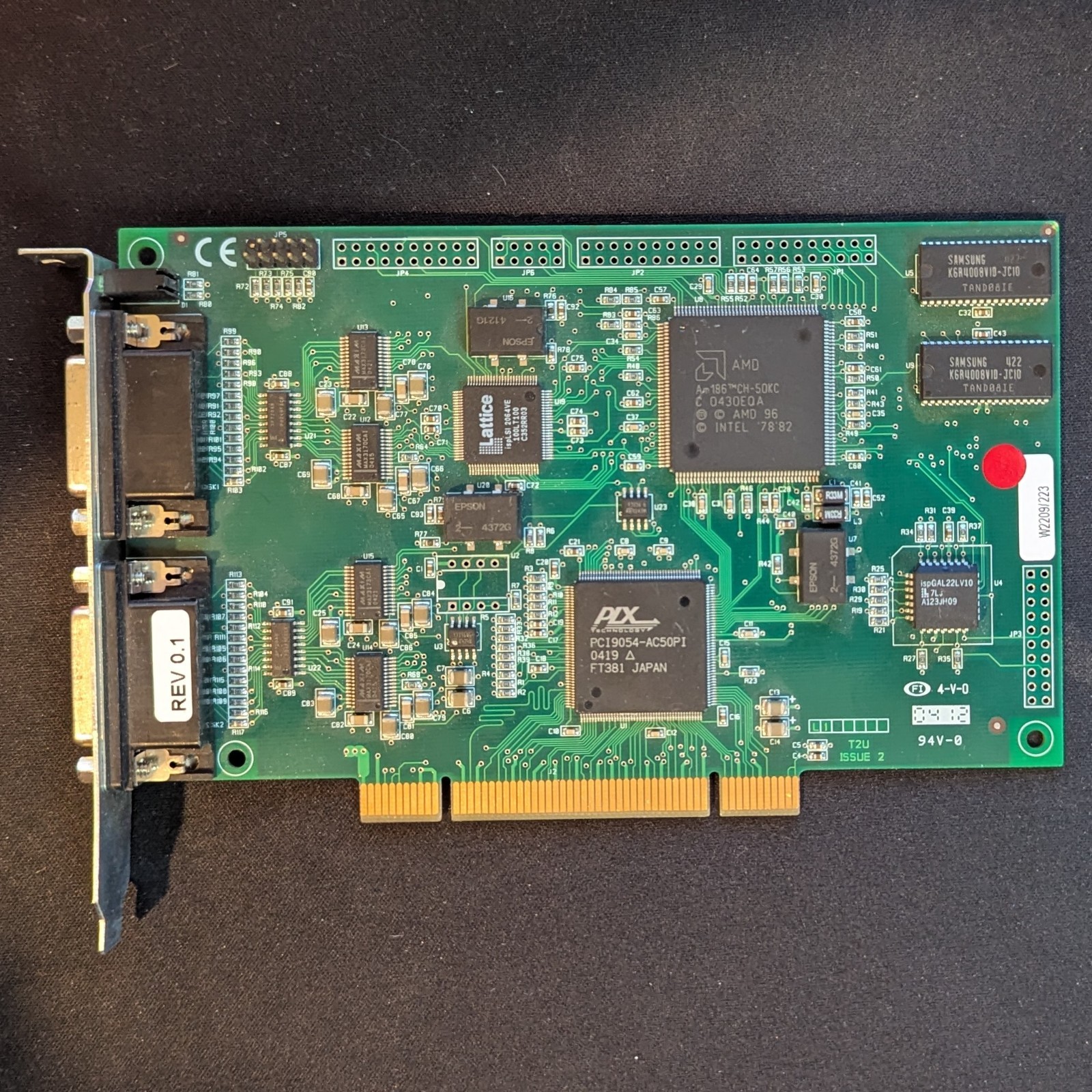 FarSite Communications FarSync T2U PCI synchronous communication card FS4240
