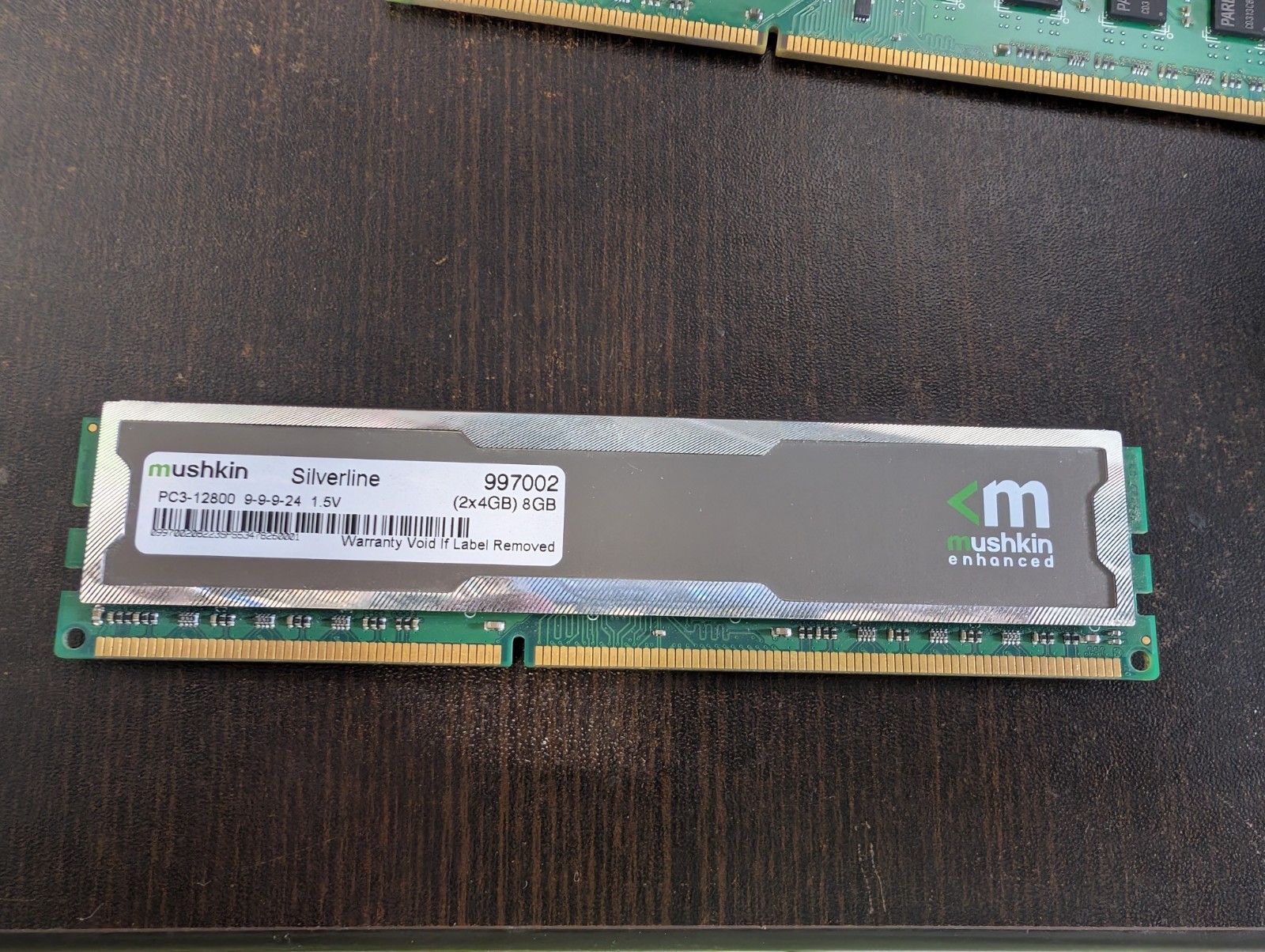 Mushkin Silverline 8GB DDR3 PC3-12800 240-Pin DIMM Unbuffered
