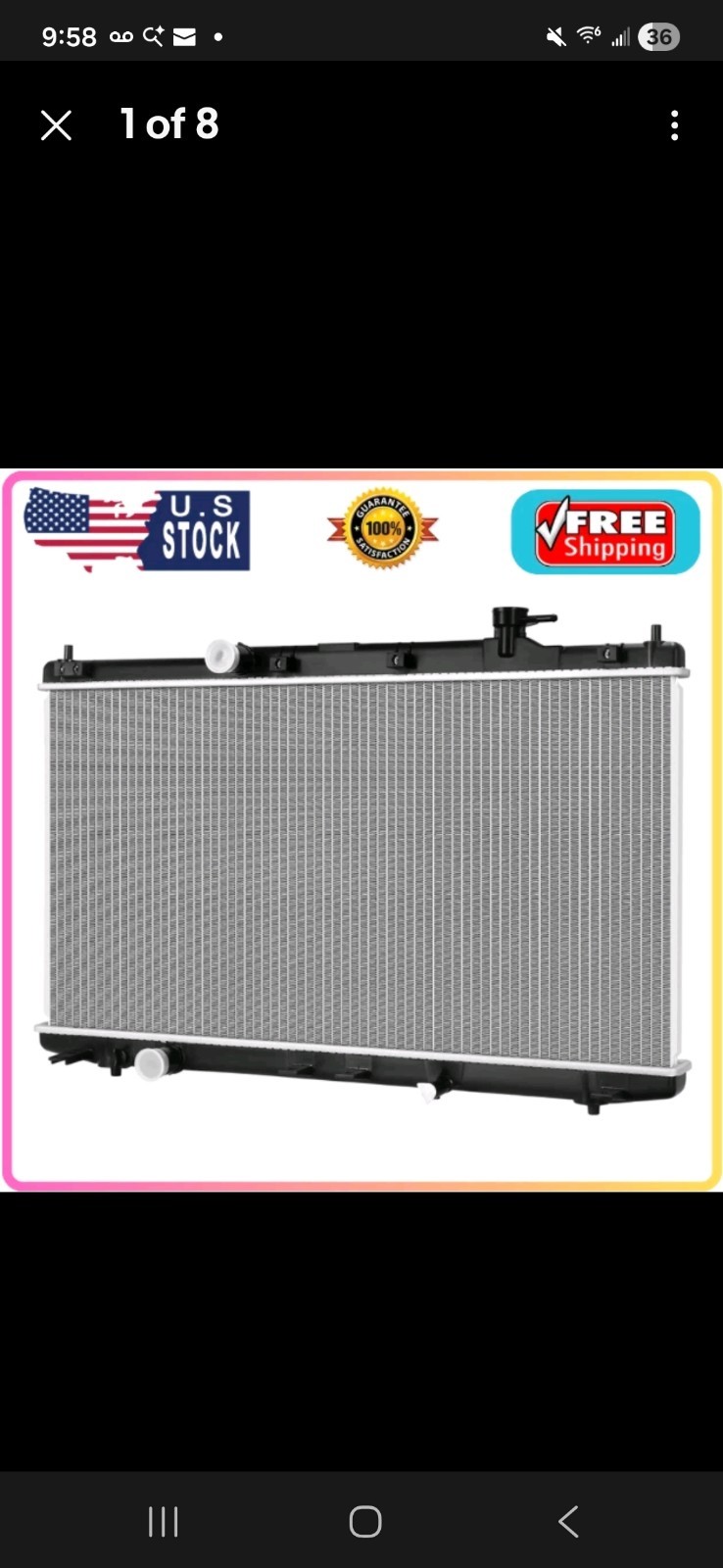 DWVO Radiator Compatible with 2013 2014 2015 2016 2017 Accord 2015 2016 2017 ...