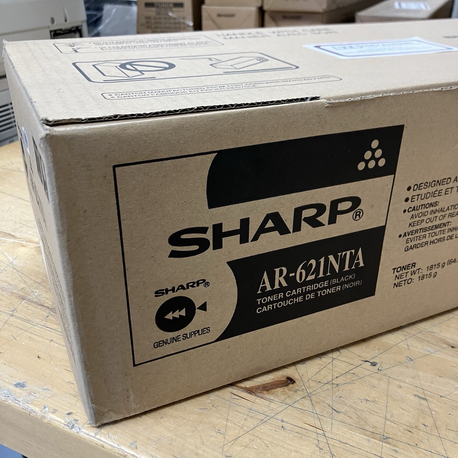 Sharp AR-621NTA AR-621NT Genuine OEM Toner Cartridge Black NIB New