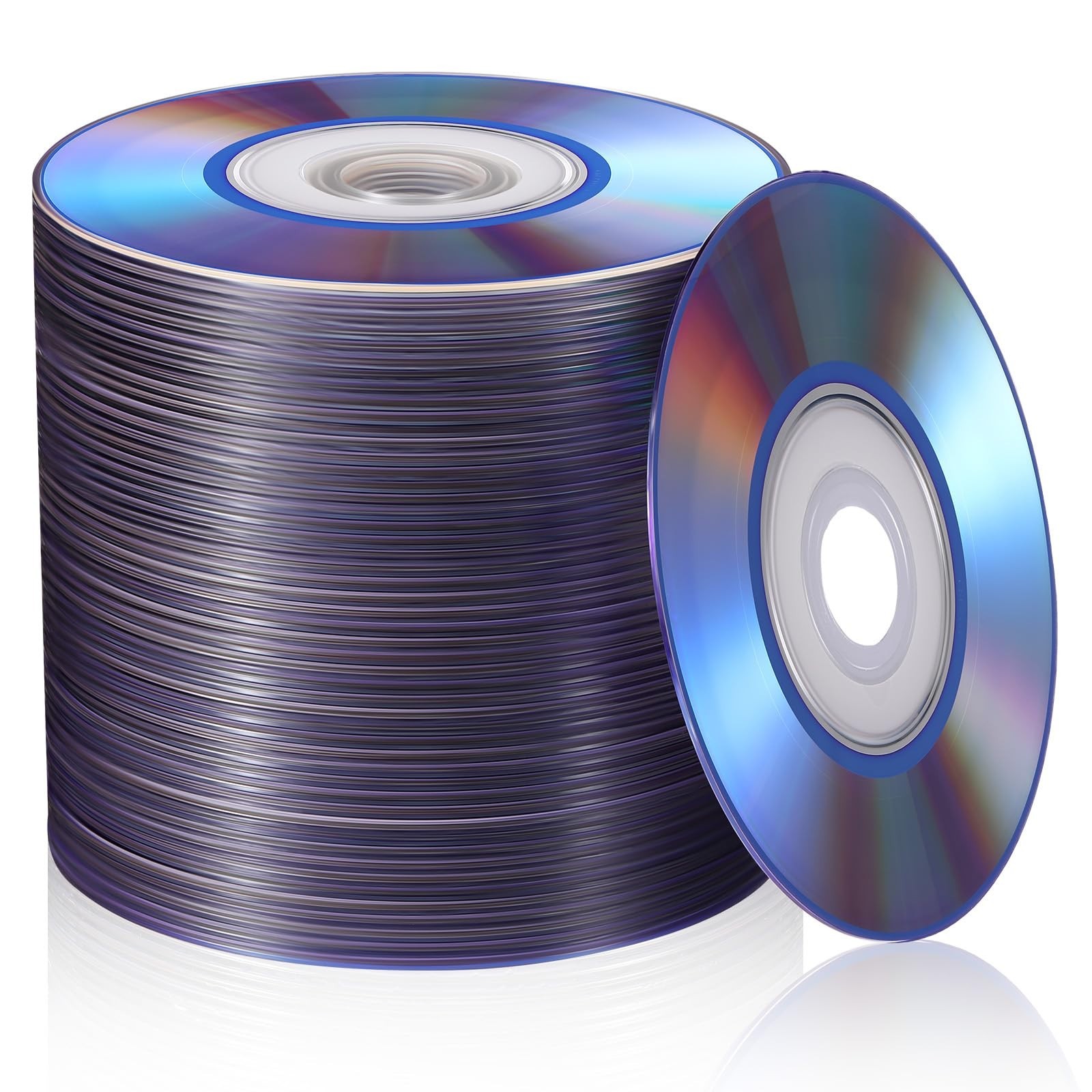 50 Pcs Mini DVD-R Discs 3 Inch 1.4GB 1-4X Blank Media for Video Recording
