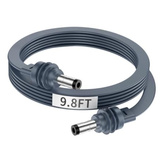 Starlink DC5521 Replacement Power Cord 9.8FT/3M Flat DC5521