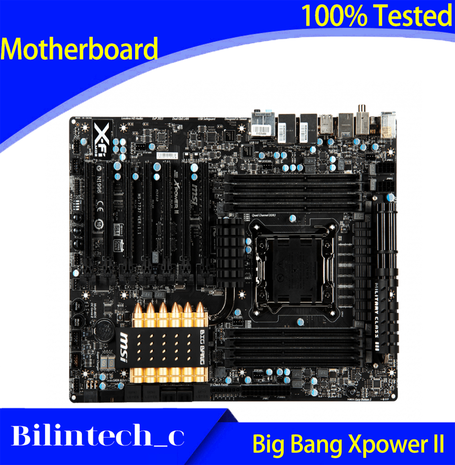 FOR MSI Big Bang Xpower II Motherboard 24-Phase Power Supply X79 DDR3 128GB