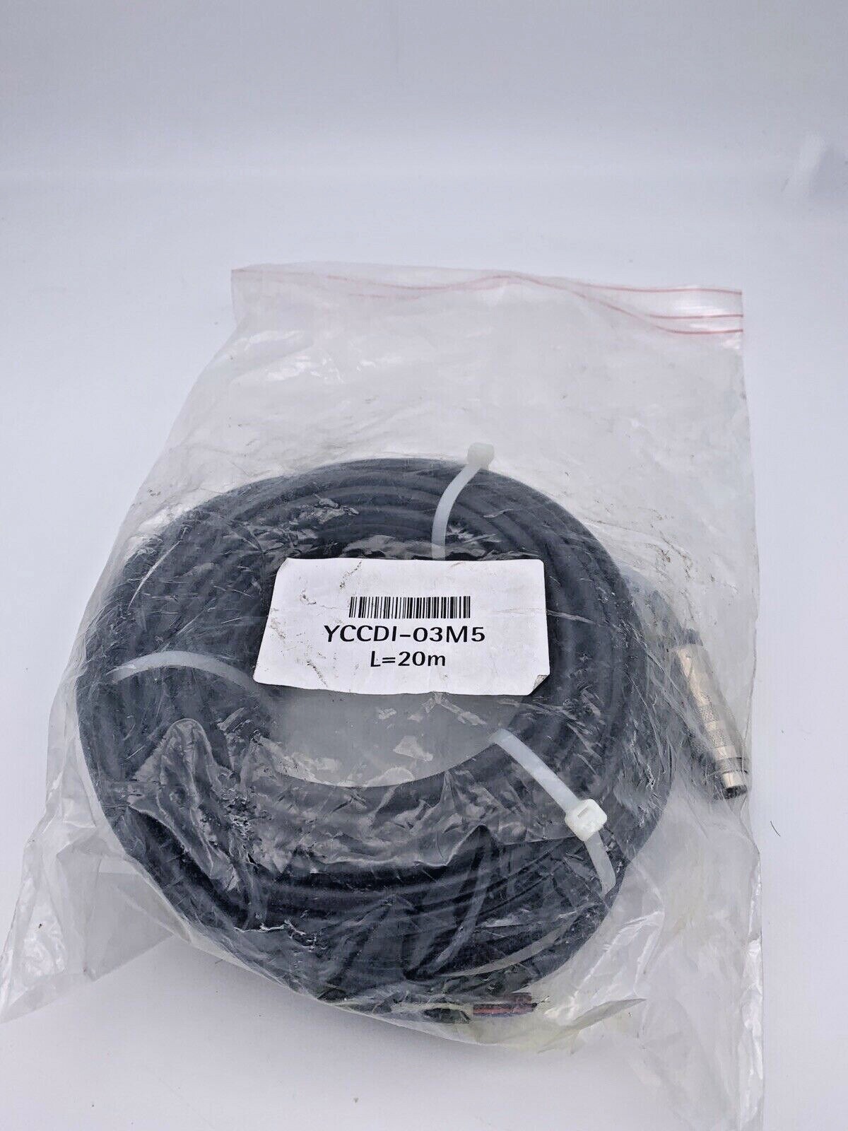 Connecting cable 12-pin round male connector to open-ended cable 5m YCCDI-03M5