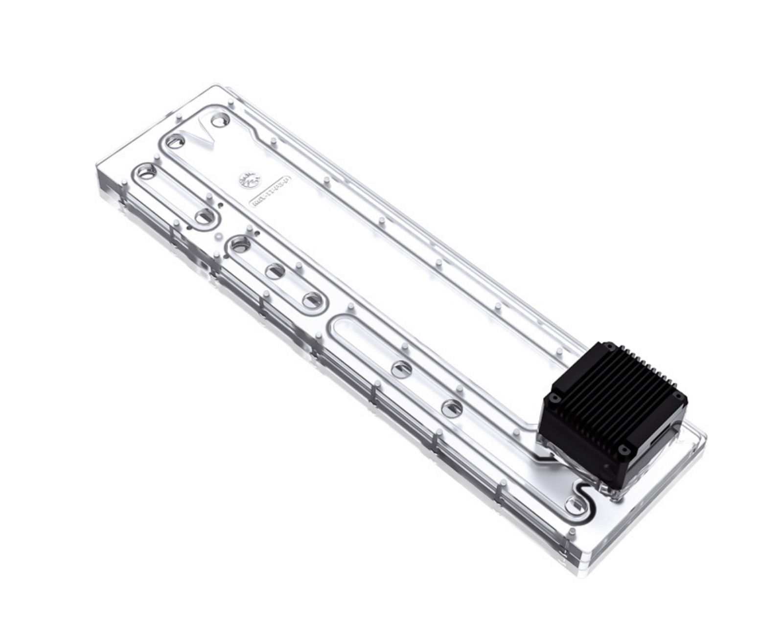 Bykski Distro Plate For TT CORE P3 - PMMA w/ 5v Addressable RGB (RBW) (RGV-TT...