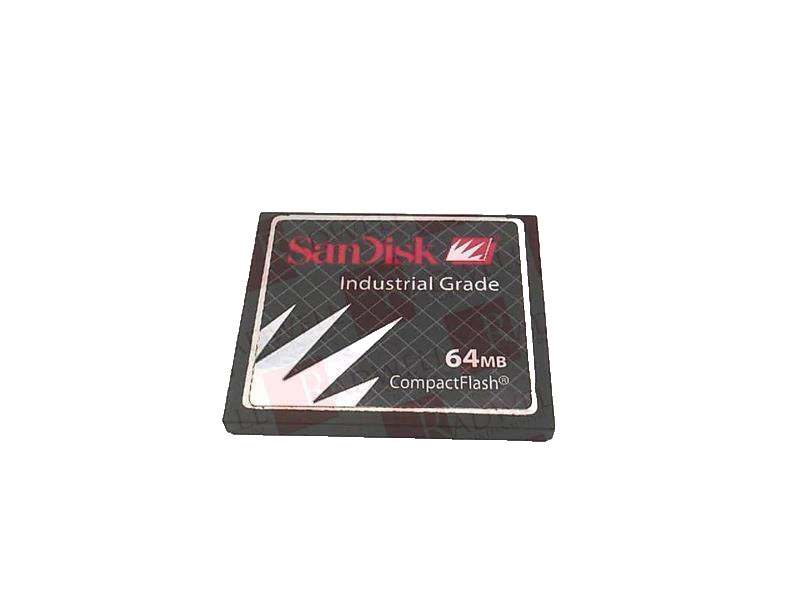 SANDISK SDCFB-64-201-80 INDUSTRIAL GRADE COMPACT FLASH CARD 64MB