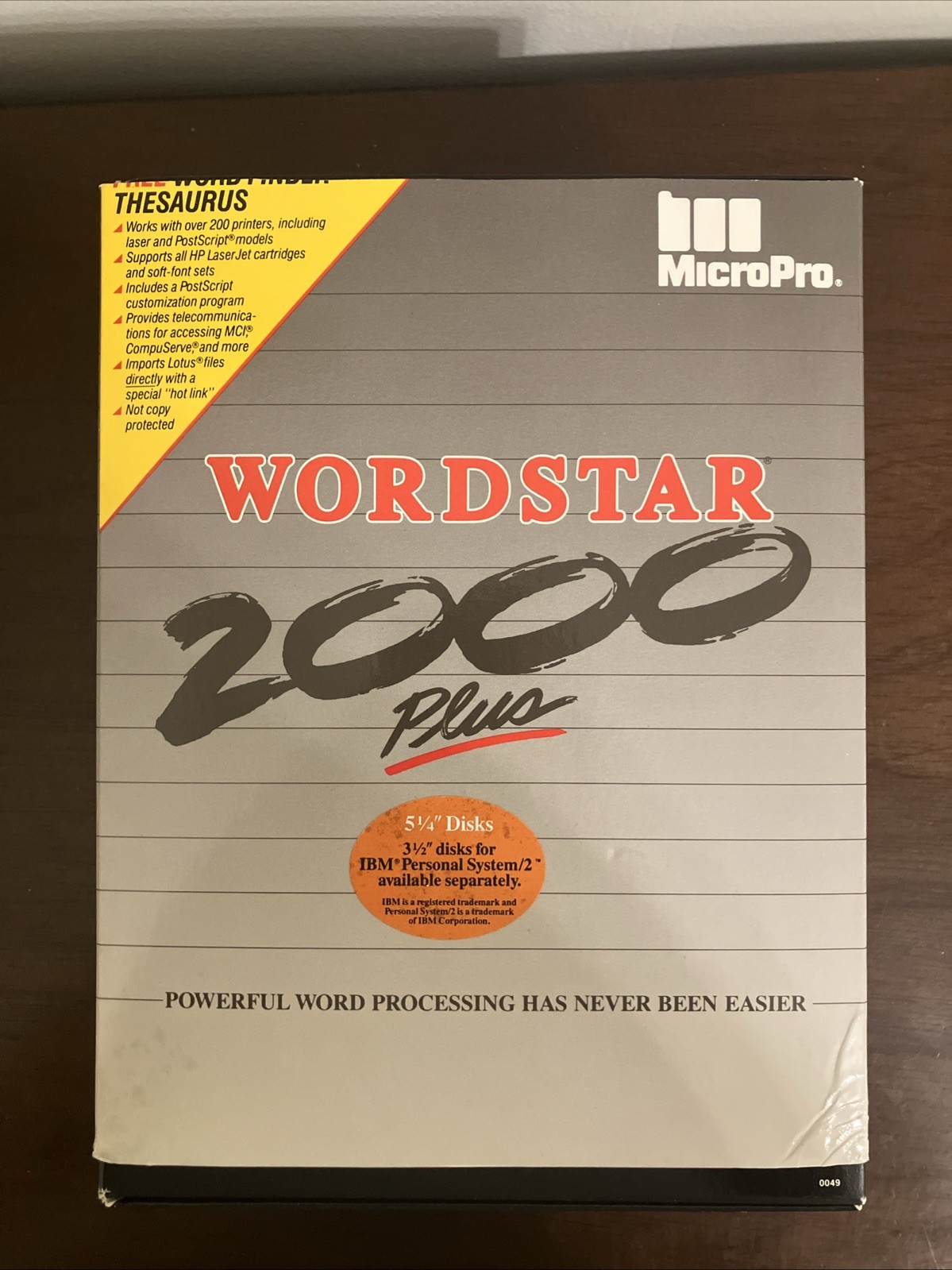 Wordstar 2000 Plus Starter Kit