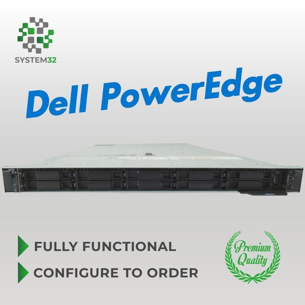 Dell PowerEdge R640 10 SFF Server 2x 8168 2.7GHz 48C 128GB NO DRIVE