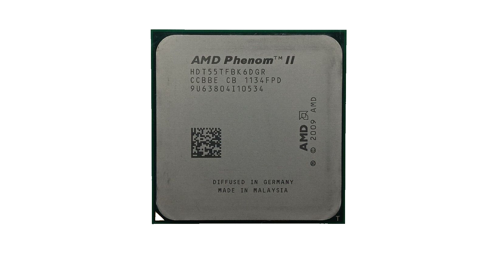 AMD Phenom II X6 1055T 6-Core 2.80GHz 6MB L3 Cache Socket AM3 CPU HDT55TFBK6DGR