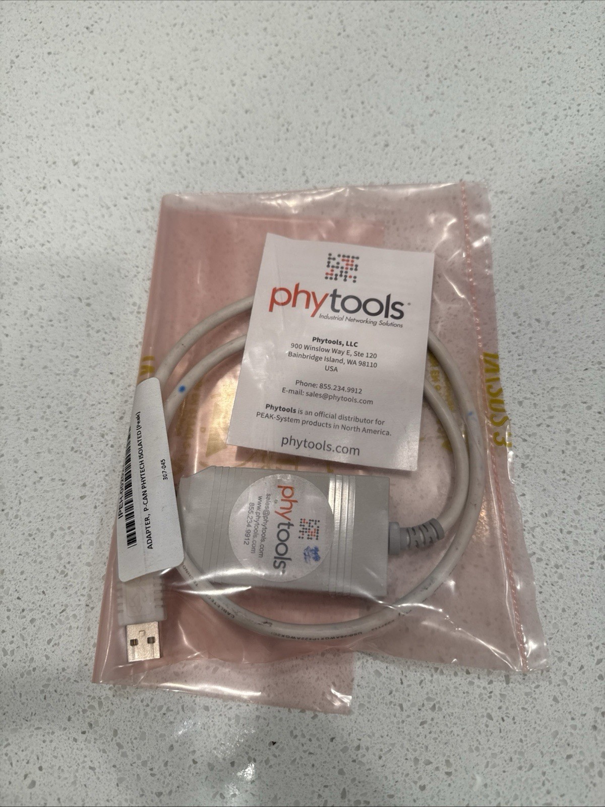 PEAK IPEH-002021 CAN PCAN USB Adapter - New