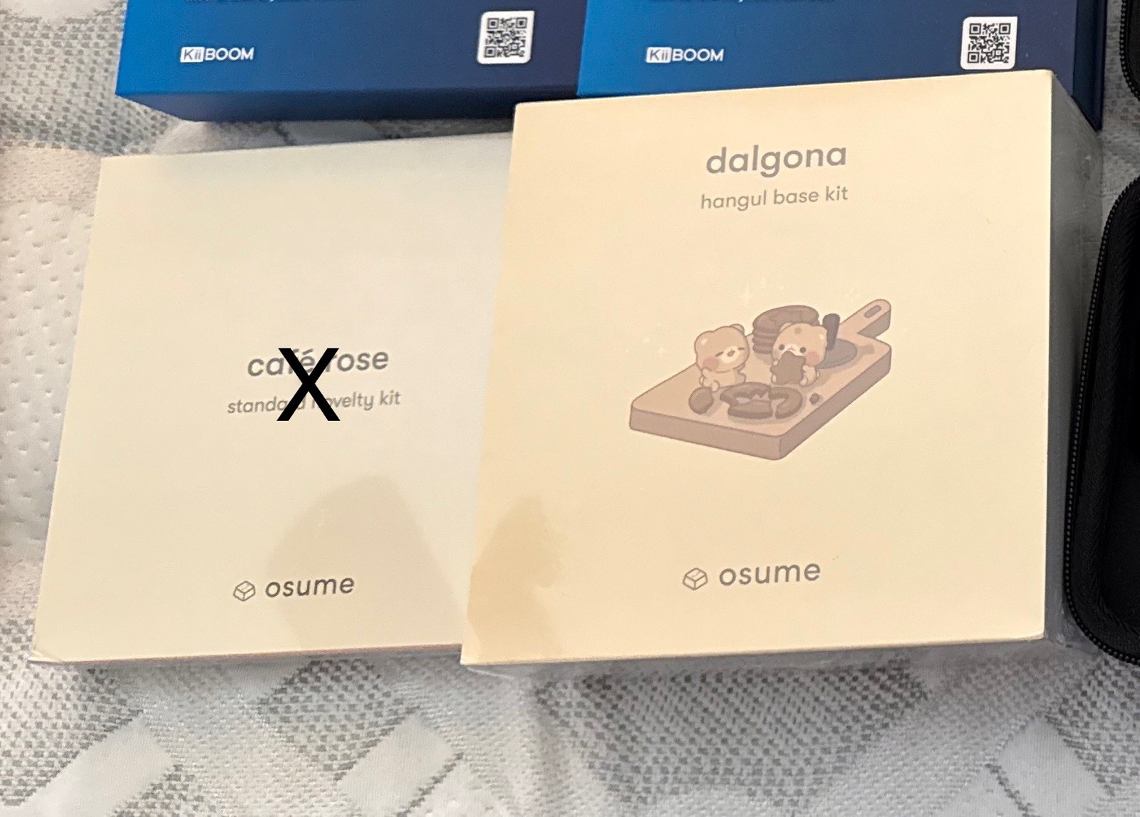 Brand New/Sealed Osume Dalgona Keycap Set | Hangul Base Kit