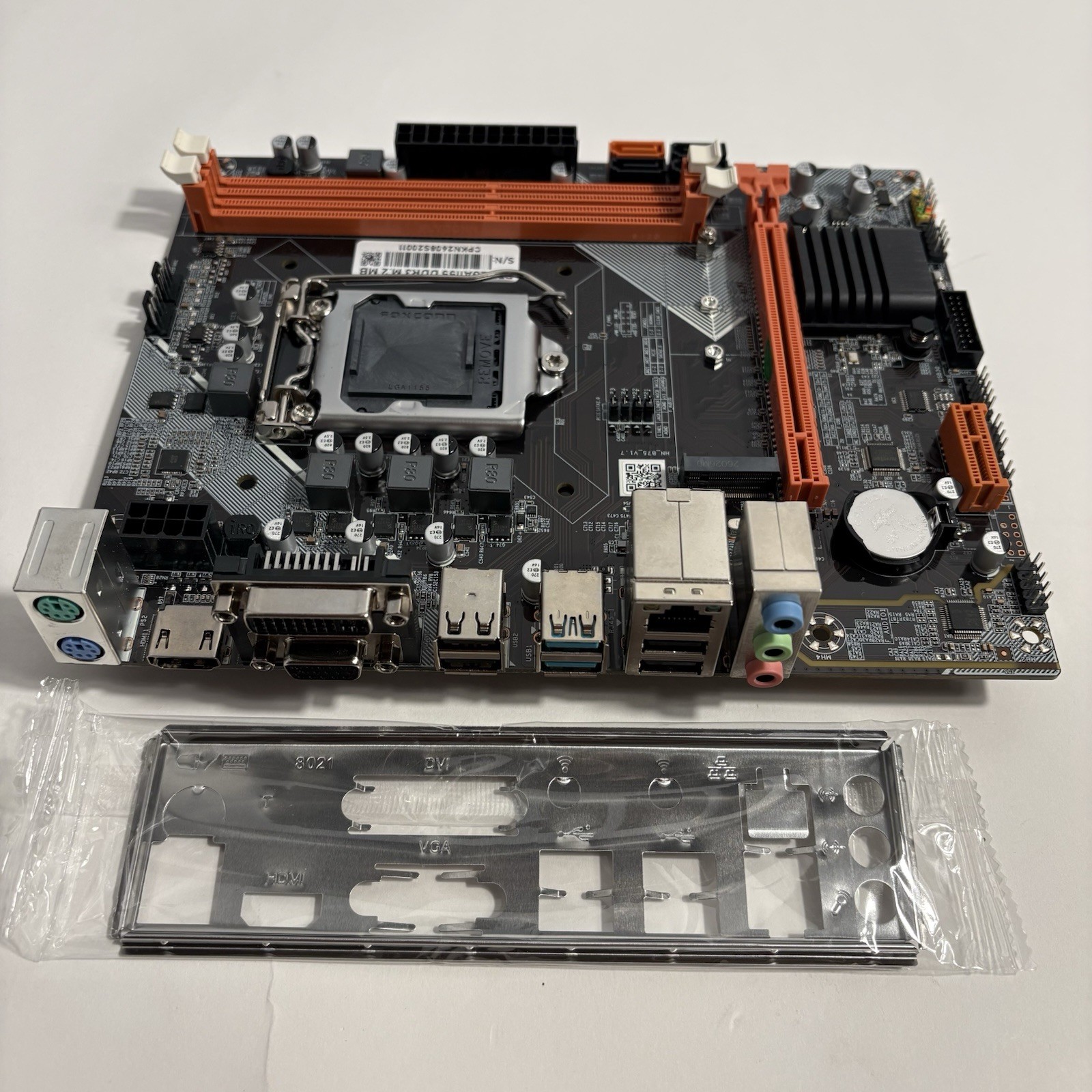 Intel B75 LGA 1155 DDR3 M.2 Desktop PC Computer Motherboard
