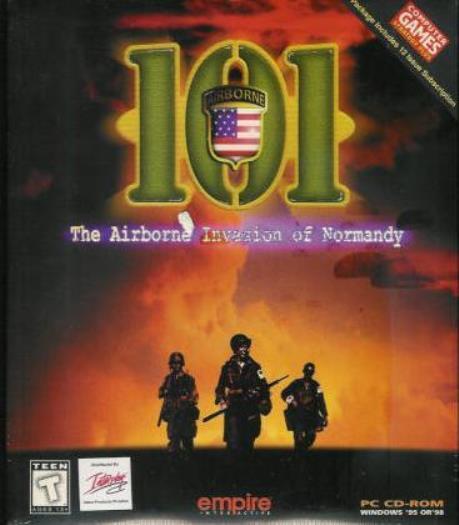 101: The Airborne Invasion Of Normandy PC CD control squad strategy war game