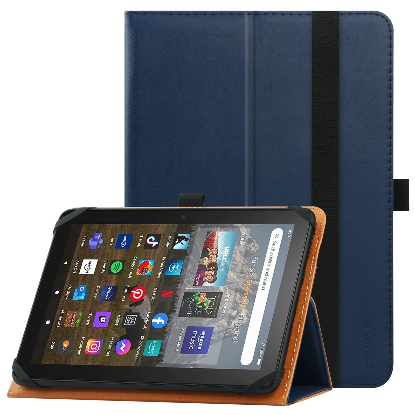 Universal Case for 7 inch 8 inch ,Stand Folio Universal Case Protective Cover...