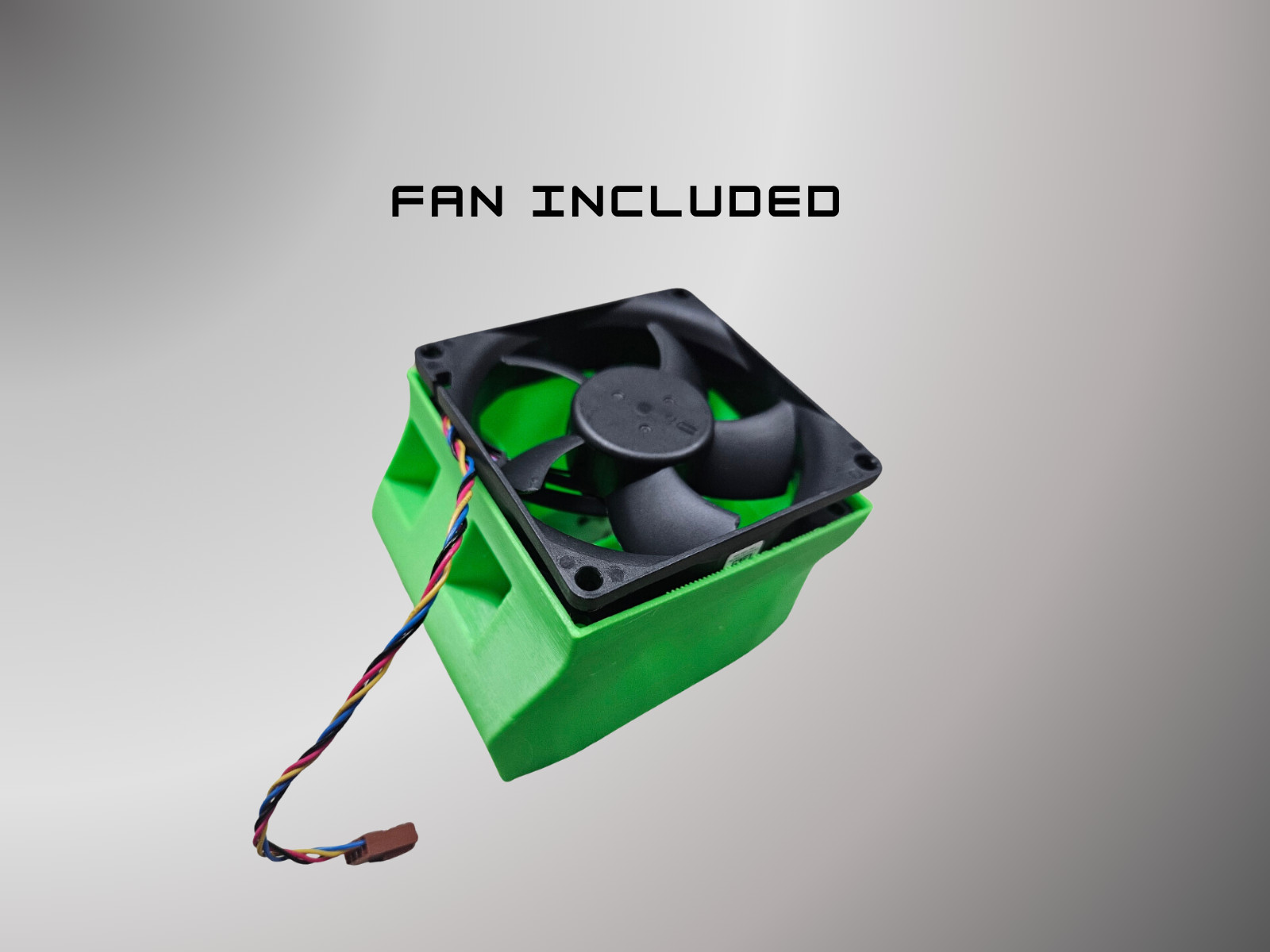 Nvidia Dual Tesla GPU Cooling Fan Shroud Mounting P40 P41 Accelerator Card AI
