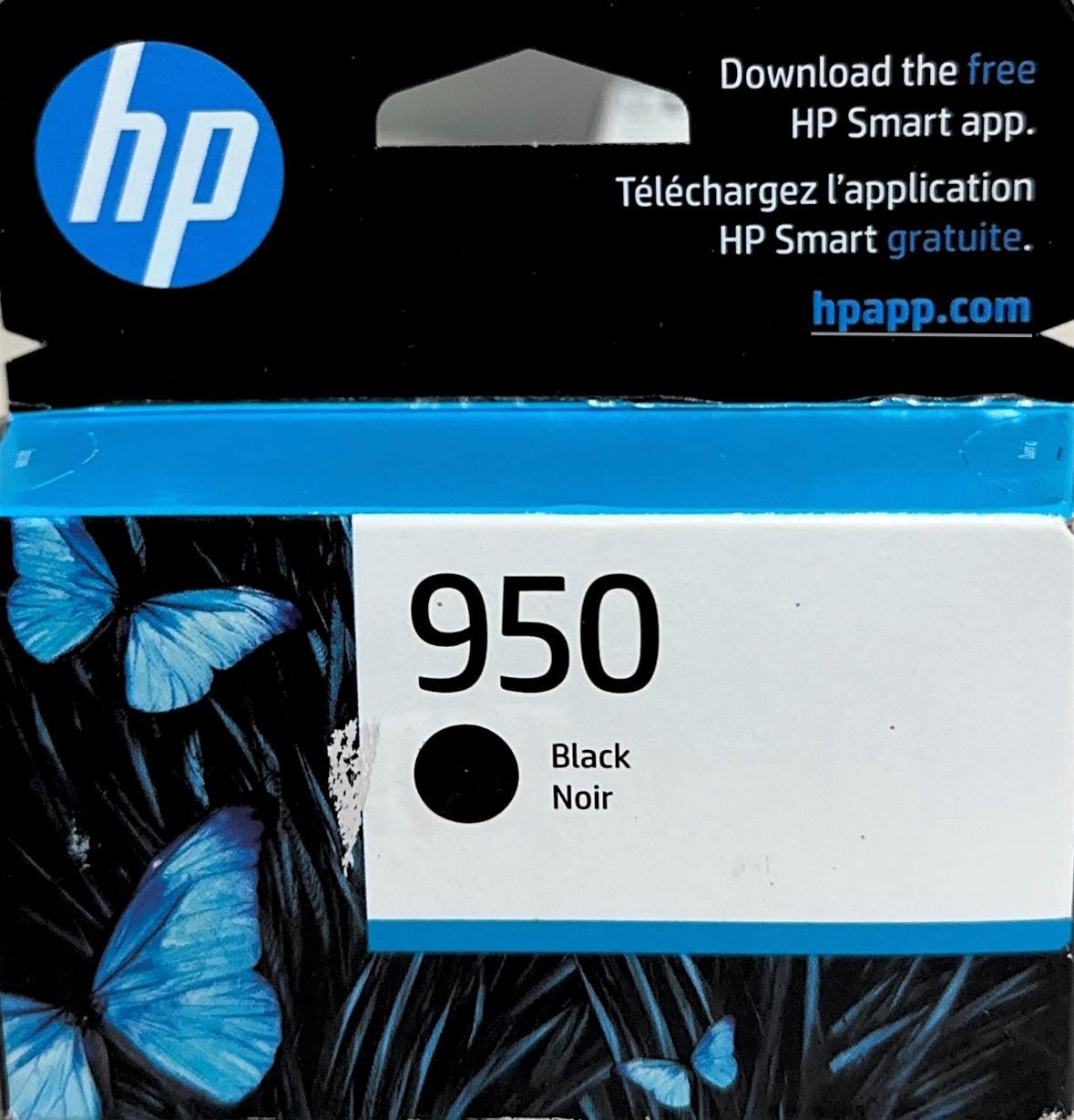 HP 950 Black Standard Yield Ink Cartridge EXP:2025