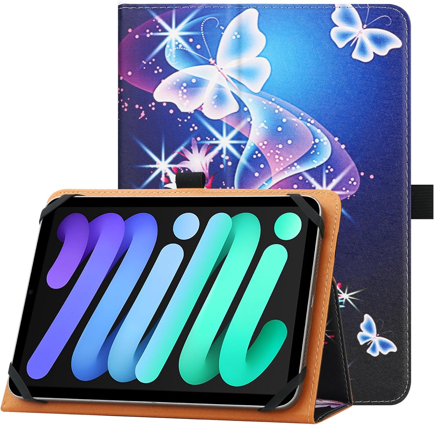 Case for 7 Inch / 8 Inch Tablet, Protective Folio with Adjustable Stand