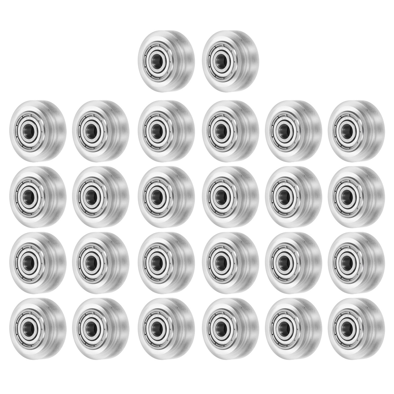 3D Printer POM Rollers, 26pcs High-Speed Gantry Wheels with 625ZZ, White