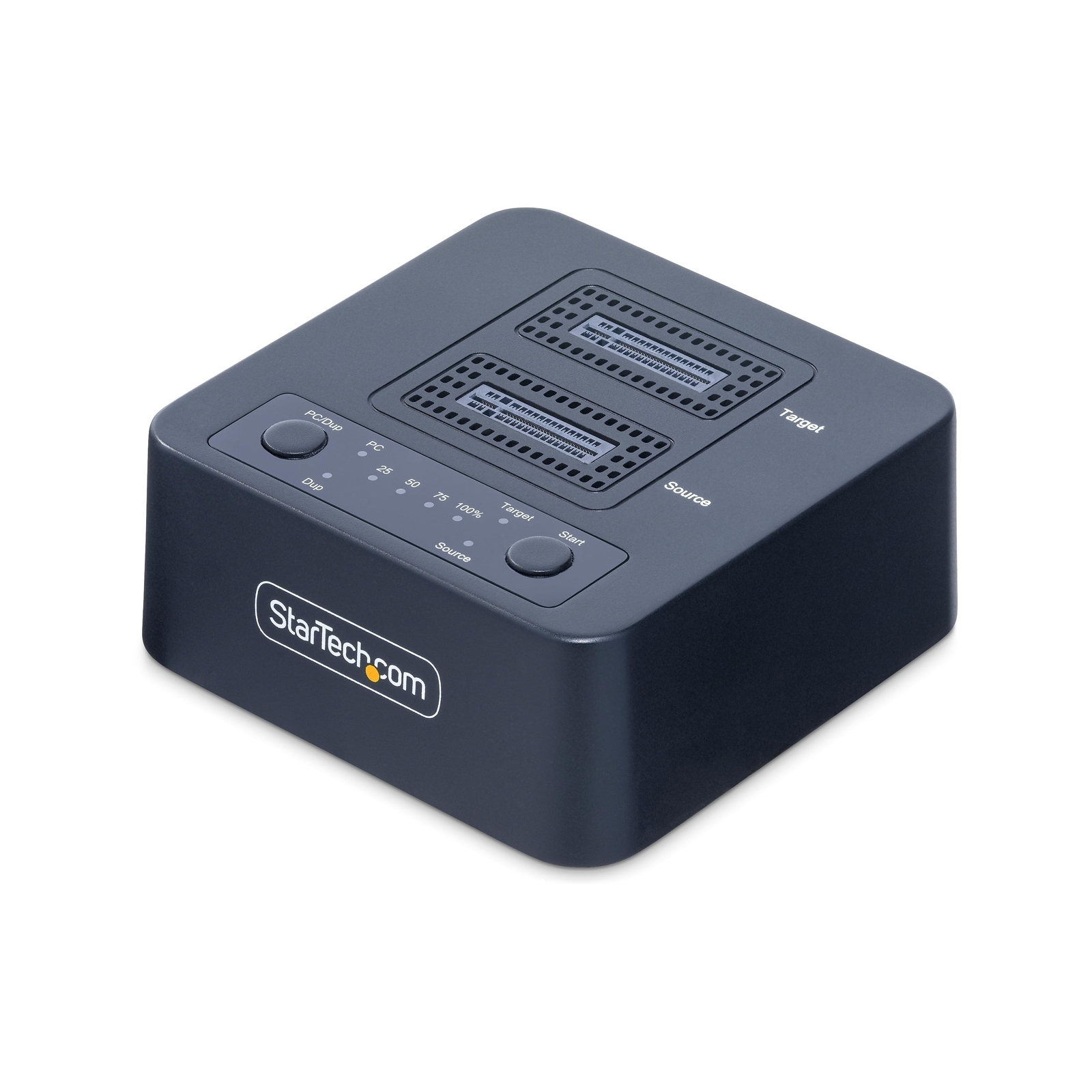 StarTech.com 1:1 M.2 NVMe Drive Duplicator, 90GBpm Standalone M.2 SSD Cloner/...