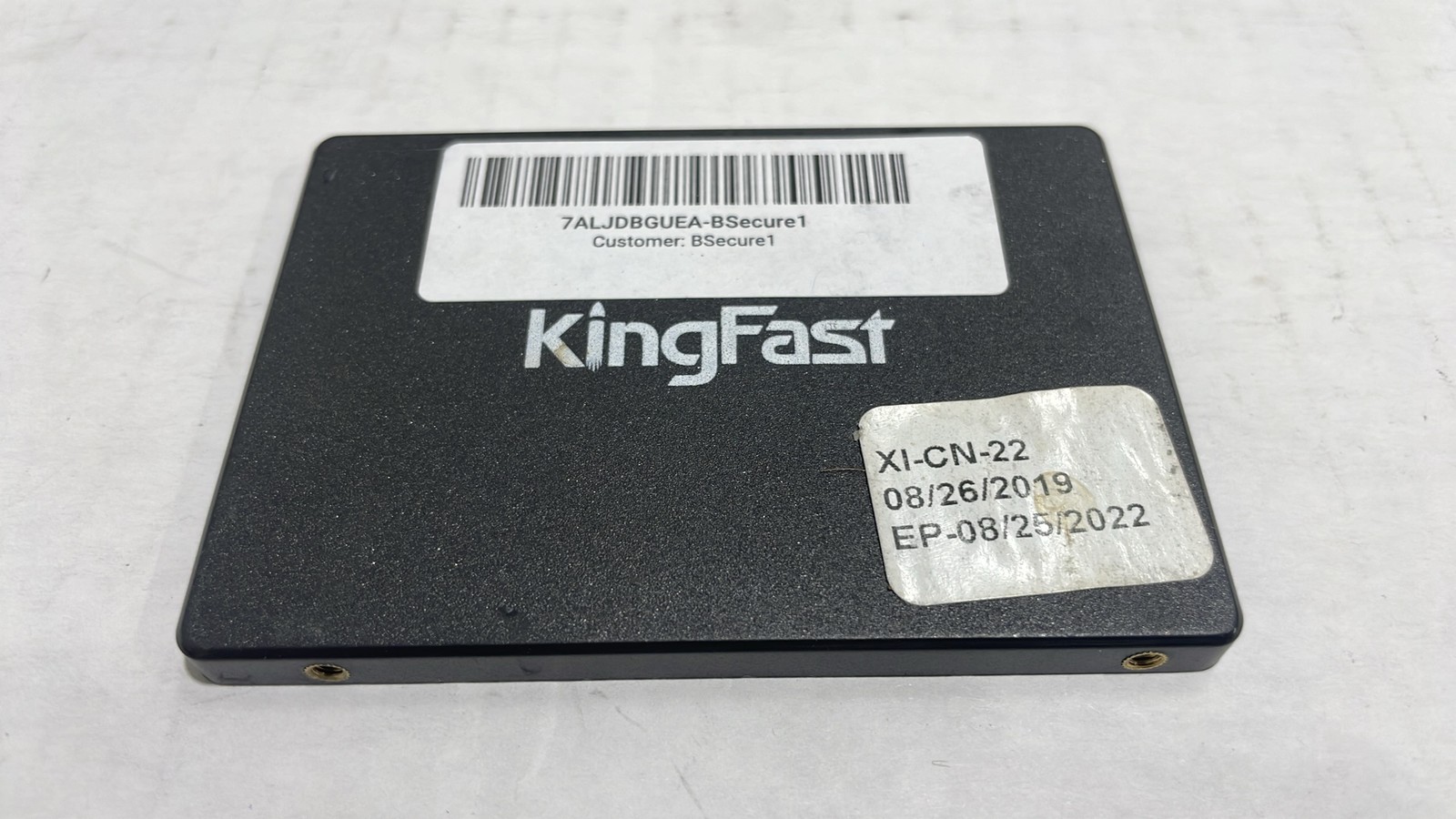 KingFast F10 256GB 2.5" SATA SSD 2710DCS23-256 Internal Solid State Drive