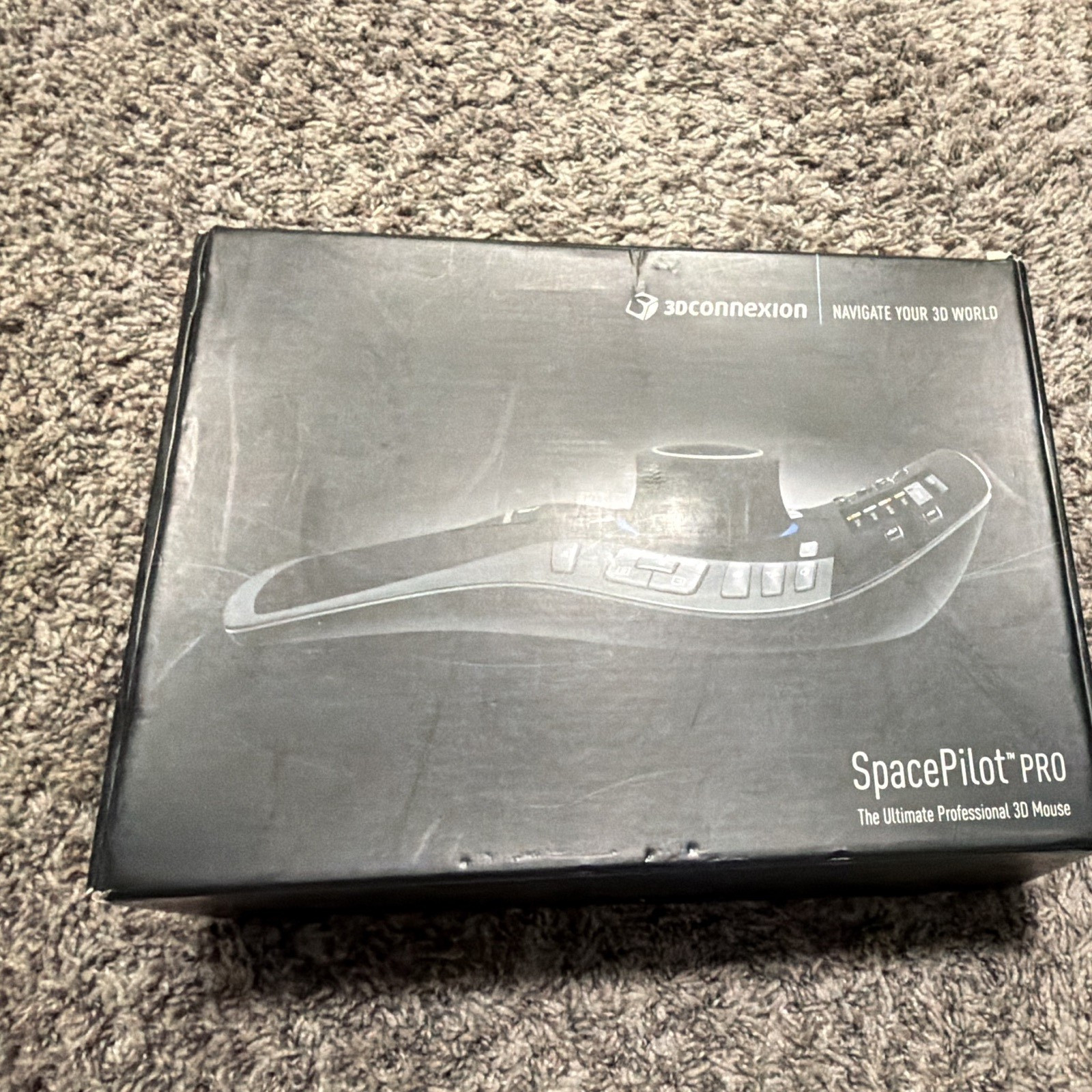 3Dconnexion SpacePilot Pro 3D Mouse 3D Navigation Controller USB Wired Black