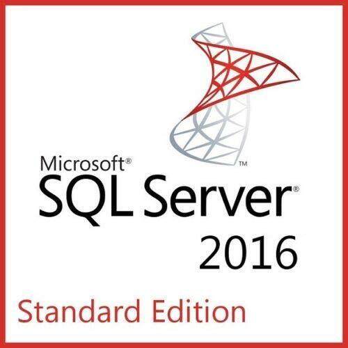 SQL Server 2016 Standard Licence Digital Delivery (ESD) Up t 16 Core