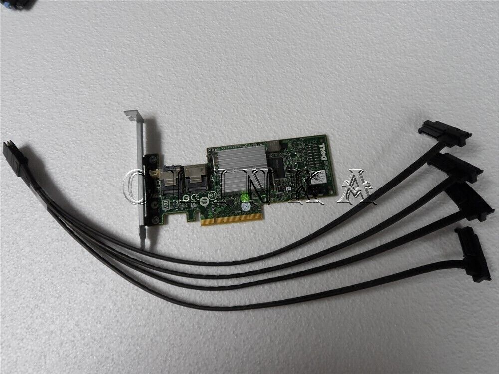 DELL POWEREDGE R210 SERVER PERC H200 PCI RAID KIT FOR CABLED HDD SAS SATA 3J8FW