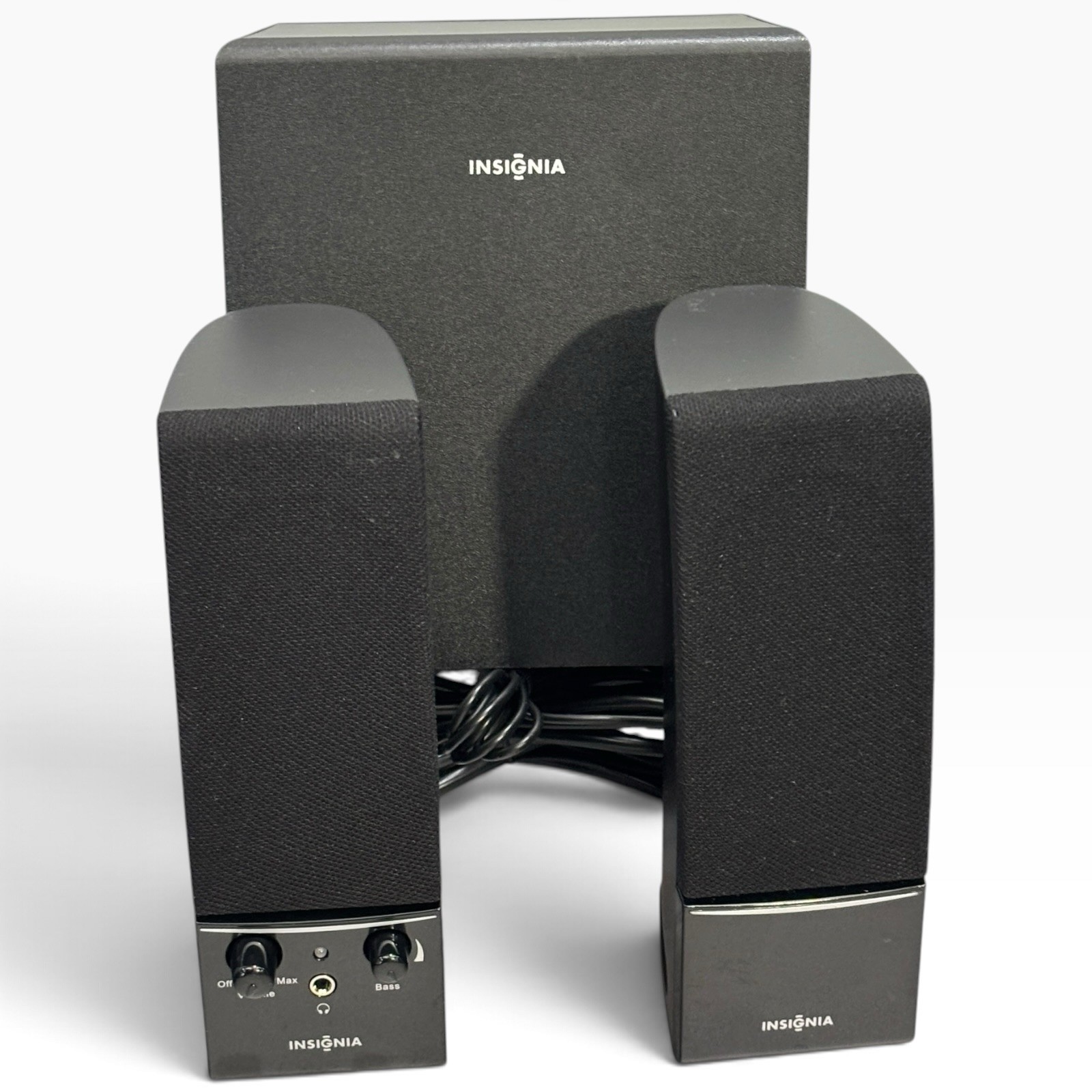 Insignia NS-PCS21 2.1 Computer Speakers System with Powered Subwoofer