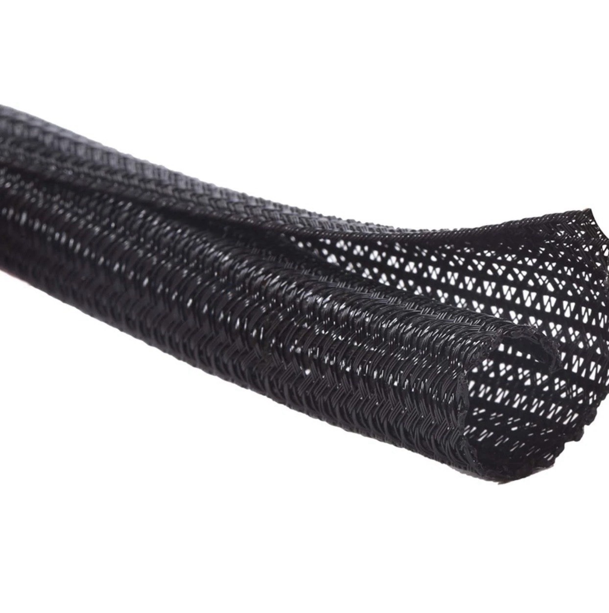 25ft - 1/4 inch Cord Protector Wire Loom Tubing Cable Sleeve Split Sleeving F...