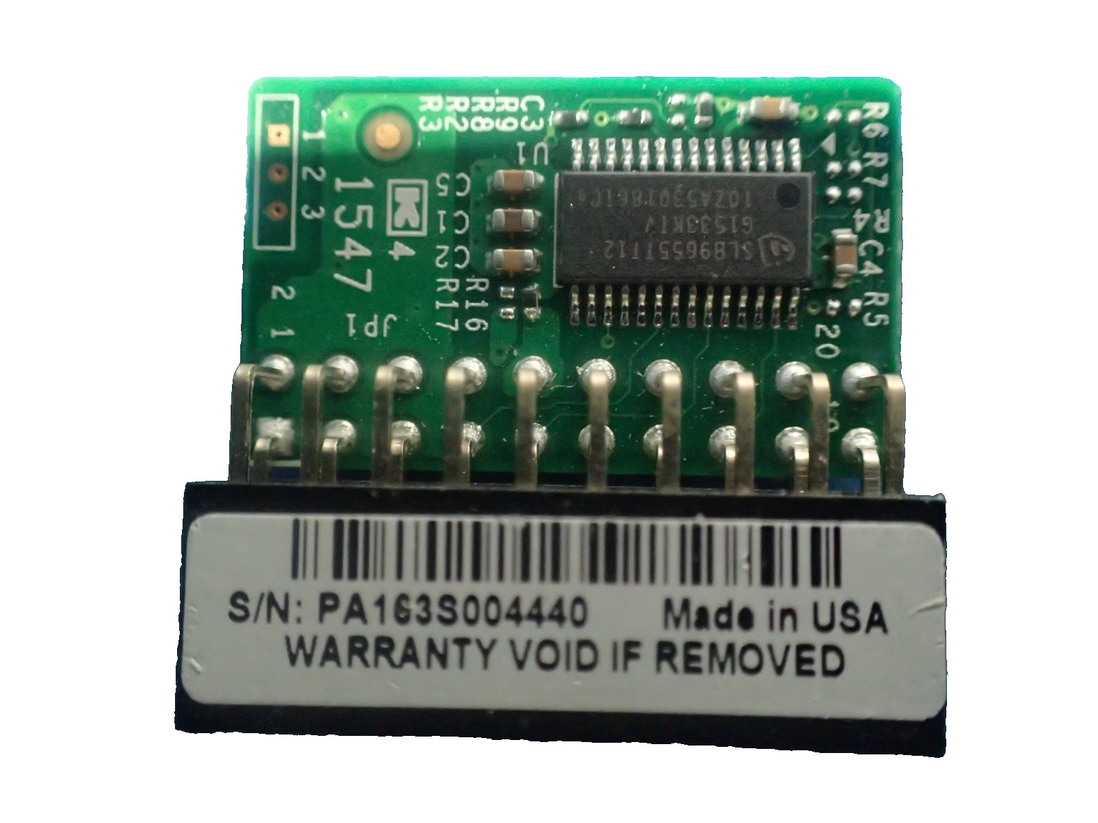 Supermicro AOM-TPM-9655V Server Security Add on 20-Pin - TPM 1.2 Trusted Platfor