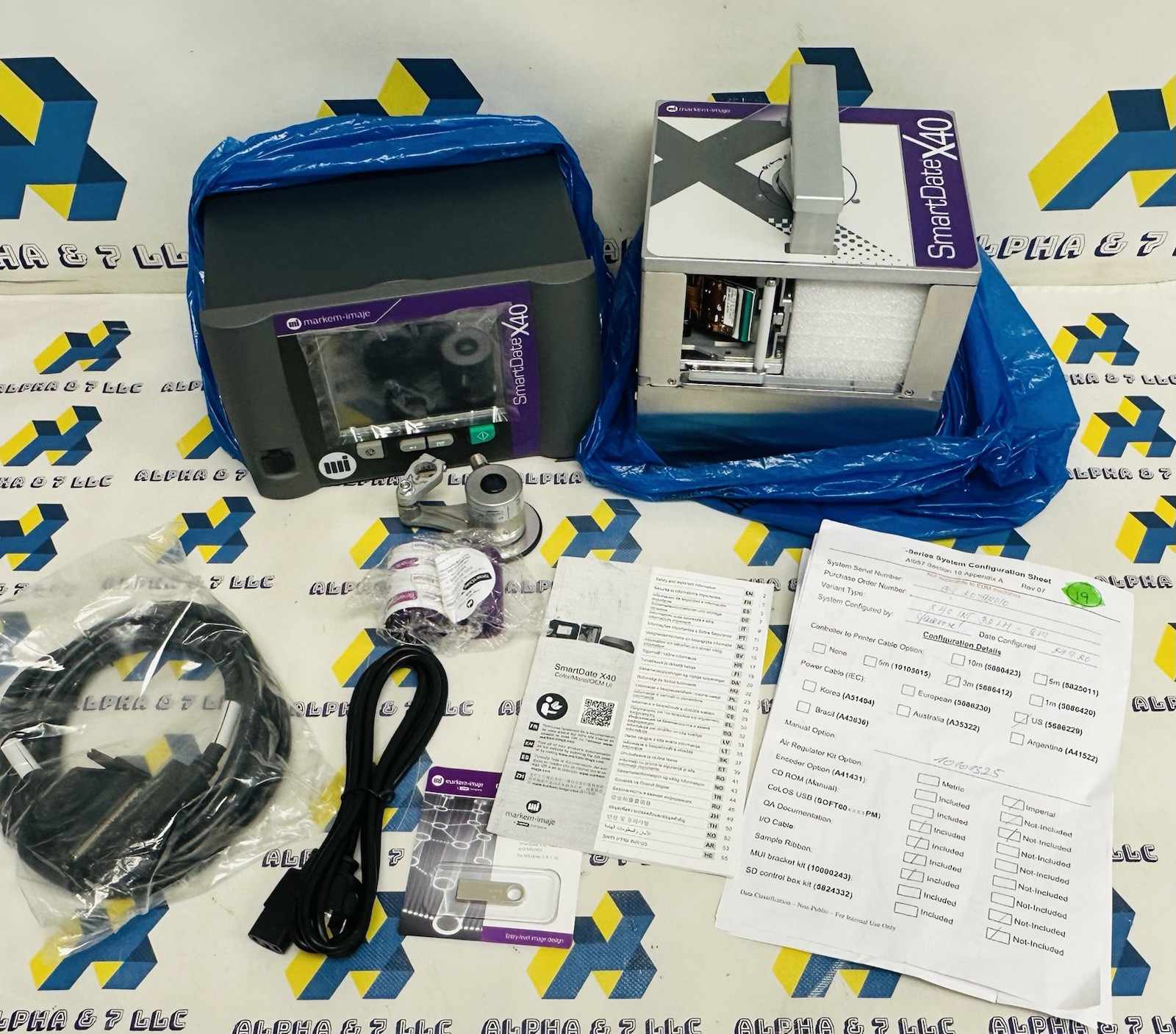 Markem-Imaje SmartDate X40 32mm LH Printer Intermittent SDX40INT32LH