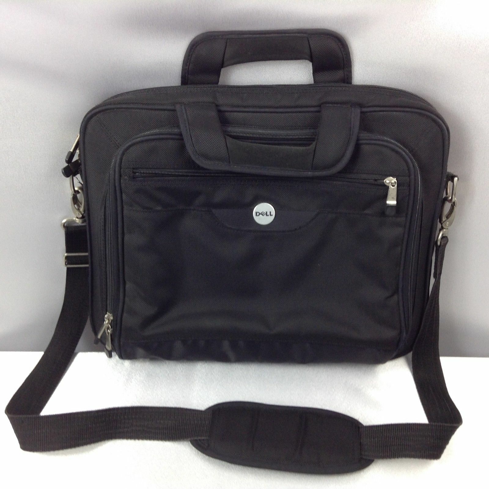 Dell Laptop Computer Brief Case Messenger Bag Carry On w/ Shoulder Strap 16”
