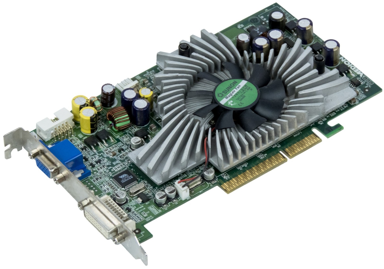 MEDION ATI RADEON 9800 XXL 128MB DDR SGRAM AGP Graphics Card MS-8956