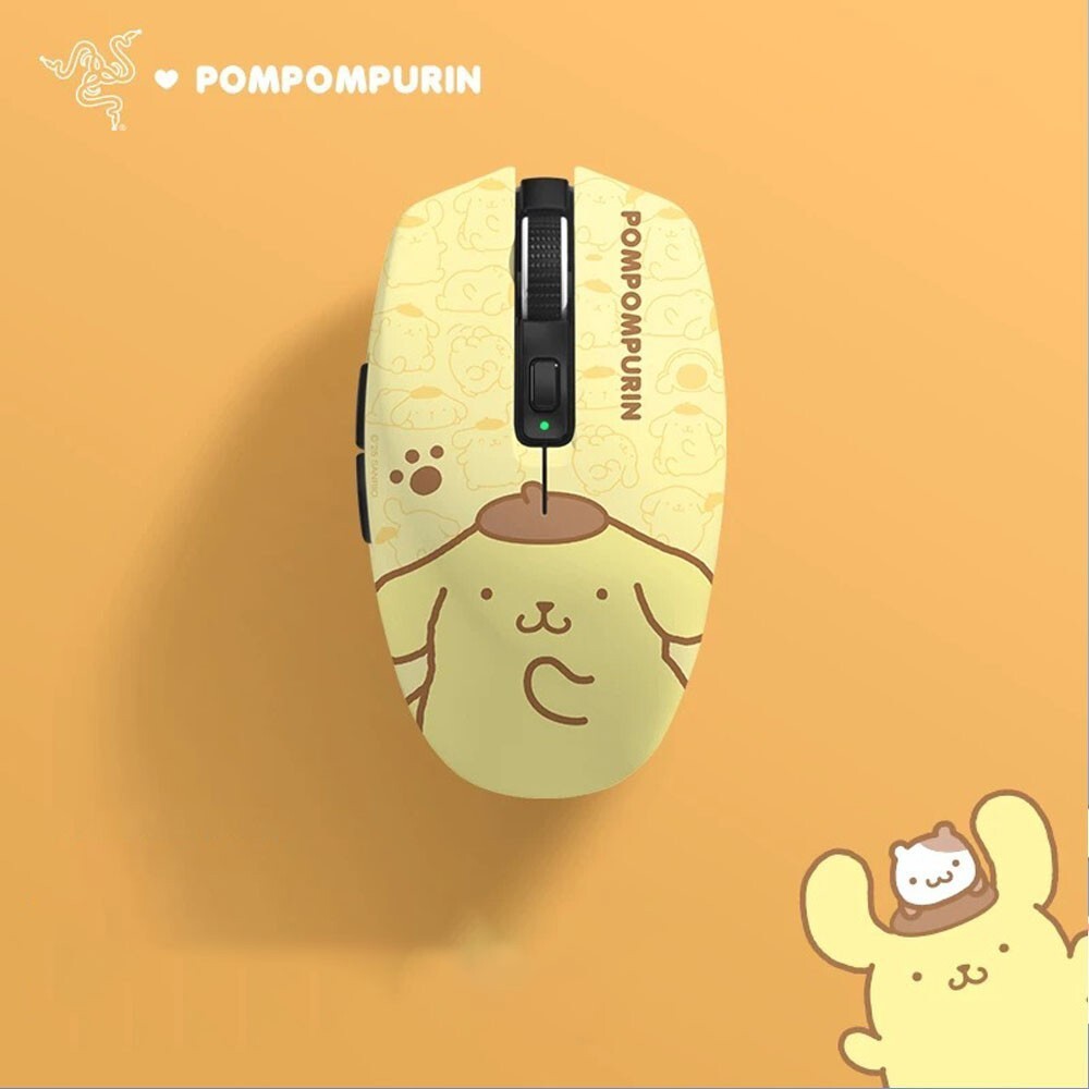 Razer x Sanrio Pompompurin Orochi V2 Wireless BT Gaming Mouse Limited Edition.