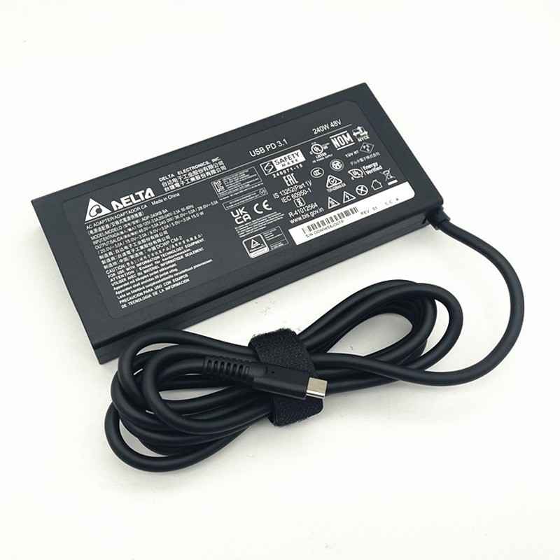 Genuine Delta 240W 48V 5A ADP-240KB BA USB PD 3.1 AC Adapter For 2026 AI Laptop