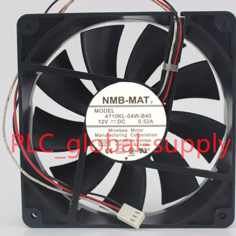 1PCS NEW NMB-MAT 4710KL-04W-B40 12025 12CM 0.52A 12V cooling fan Fast delivery